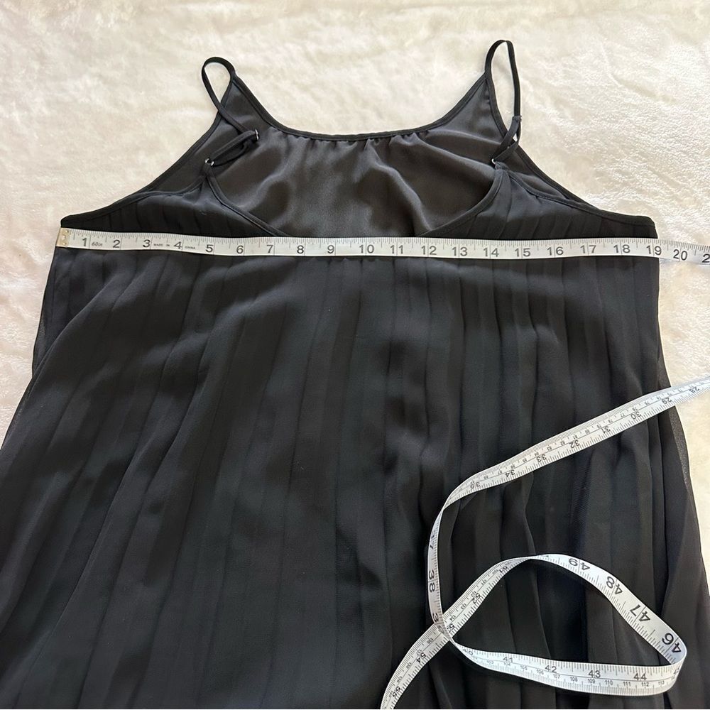 ‎BCBGeneration black pleated lined sleeveless min… - image 6